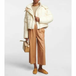 Loewe Cropped Puffer Jacket