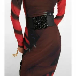 Loewe Anagram Reversible Leather Belt