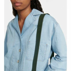 Loewe Anagram Oversized Denim Blouse -Loewe Shop unnamed file 2742