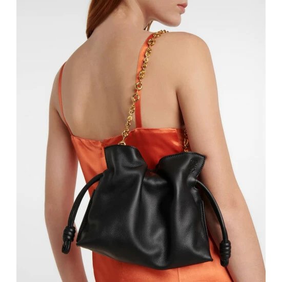 Loewe Flamenco Chain Mini Leather Clutch 1 Loewe Flamenco Chain Mini Leather Clutch