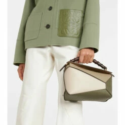 Loewe Puzzle Edge Small Leather Shoulder Bag