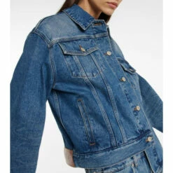 Loewe Asymmetric Denim Jacket -Loewe Shop unnamed file 2817