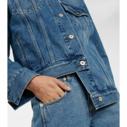 Loewe Asymmetric Denim Jacket -Loewe Shop unnamed file 2818