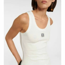 Loewe Anagram Cotton-blend Top -Loewe Shop unnamed file 2823