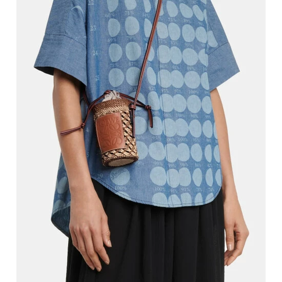 Loewe Paula's Ibiza Raffia Crossbody Bag 1 Loewe Paula's Ibiza Raffia Crossbody Bag