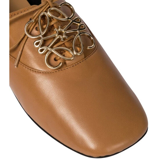 Loewe Anagram Leather Derby Shoes 5 Loewe Anagram Leather Derby Shoes - Image 5