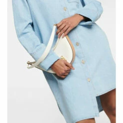 Loewe Asymmetric Denim Shirt Dress -Loewe Shop unnamed file 291