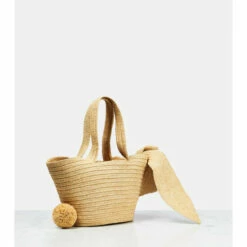 Loewe Bunny Basket Small Raffia Tote Bag -Loewe Shop unnamed file 294