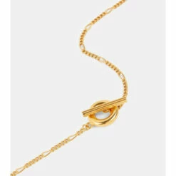 Loewe Nappa Twisted Sterling Silver Necklace