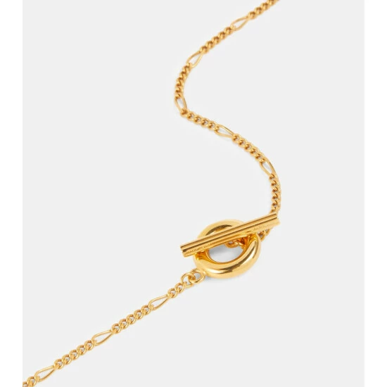 Loewe Nappa Twisted Sterling Silver Necklace 1 Loewe Nappa Twisted Sterling Silver Necklace