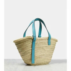 Loewe X Howl's Moving Castle Medium Leather-trimmed Basket Tote -Loewe Shop unnamed file 30