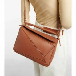 Loewe Puzzle Small Leather Shoulder Bag