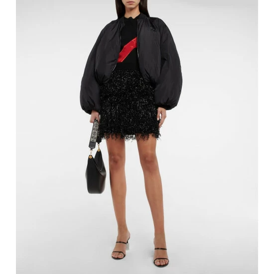 Loewe Anagram Puffer Bomber Jacket 1 Loewe Anagram Puffer Bomber Jacket