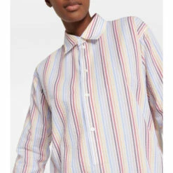 Loewe Striped Seersucker Shirt Dress -Loewe Shop unnamed file 304