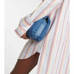 Loewe Striped Seersucker Shirt Dress -Loewe Shop unnamed file 305