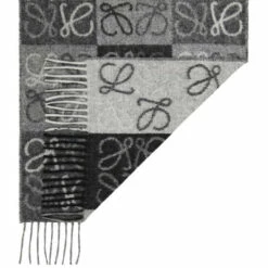 Loewe Anagram Wool And Cashmere Scarf -Loewe Shop unnamed file 3084