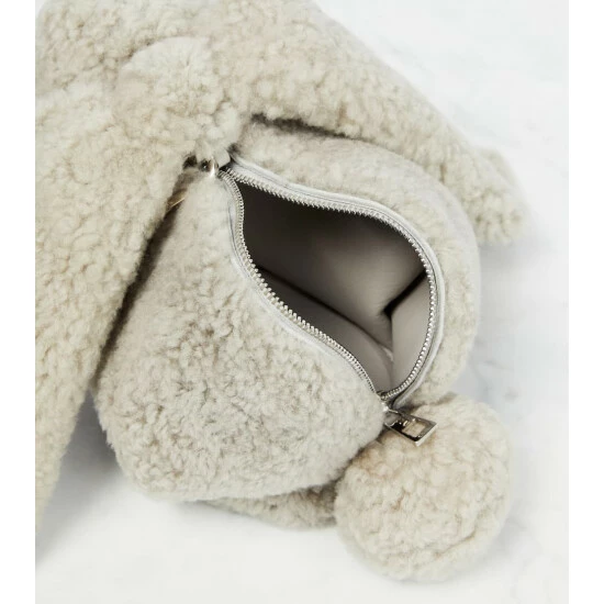 Loewe Bunny Small Shearling Shoulder Bag 2 Loewe Bunny Small Shearling Shoulder Bag - Image 2