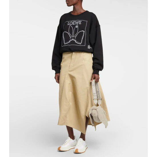 Loewe Bunny Small Shearling Shoulder Bag 4 Loewe Bunny Small Shearling Shoulder Bag - Image 4