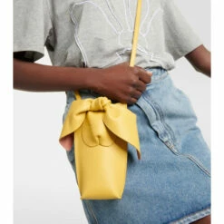 Loewe Bunny Mini Leather Crossbody Bag