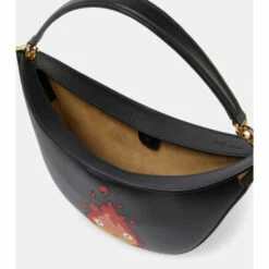 Loewe Shop 13 Loewe X Howl's Moving Castle Calcifer Luna Small Leather Shoulder Bag