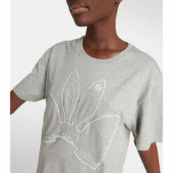 Loewe Embroidered Cotton Jersey T-shirt -Loewe Shop unnamed file 336