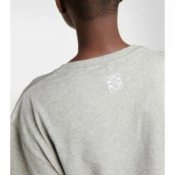 Loewe Embroidered Cotton Jersey T-shirt -Loewe Shop unnamed file 338