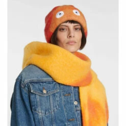 Loewe X Howl's Moving Castle Calcifer Reversible Beanie