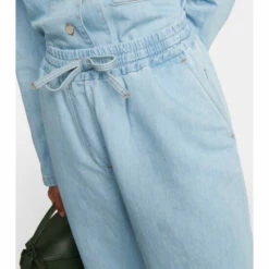 Loewe Cropped Flared Denim Pants -Loewe Shop unnamed file 360