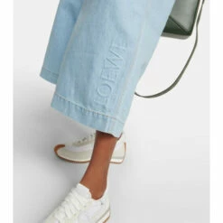 Loewe Cropped Flared Denim Pants -Loewe Shop unnamed file 361