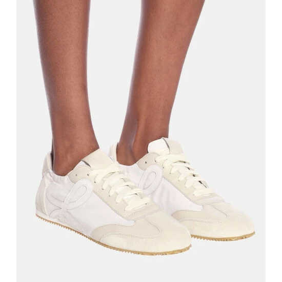 Loewe Ballet Runner Leather And Suede Sneakers 3 Loewe Ballet Runner Leather And Suede Sneakers - Image 3