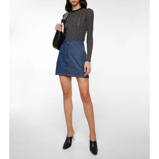 Loewe Anagram Jacquard Striped Top 1 Loewe Anagram Jacquard Striped Top