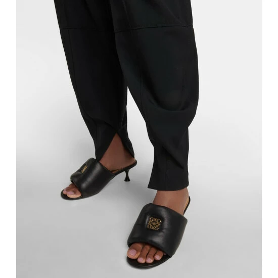 Loewe Anagram Padded Leather Mules 3 Loewe Anagram Padded Leather Mules - Image 3