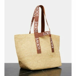 Loewe Fold Raffia Tote Bag -Loewe Shop unnamed file 414