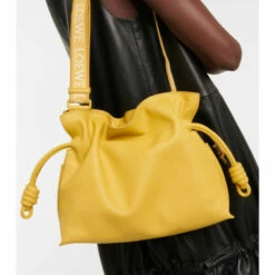 Loewe Flamenco Leather Clutch