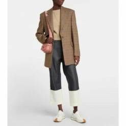 Loewe Checked Wool Blazer