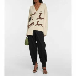 Loewe Intarsia Wool-blend Sweater