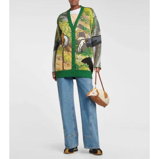 Loewe X Howl's Moving Castle Heen Bracelet Convertible Leather Shoulder Bag 4 Loewe X Howl's Moving Castle Heen Bracelet Convertible Leather Shoulder Bag - Image 4