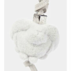 Loewe Bunny Wool And Leather Keychain