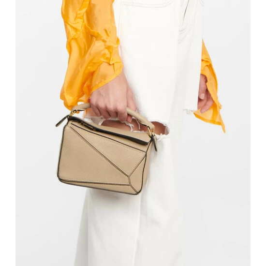 Loewe Puzzle Mini Leather Shoulder Bag 1 Loewe Puzzle Mini Leather Shoulder Bag