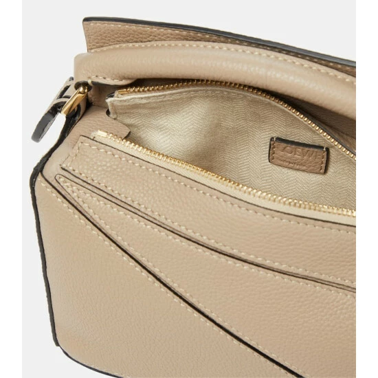 Loewe Puzzle Mini Leather Shoulder Bag 2 Loewe Puzzle Mini Leather Shoulder Bag - Image 2