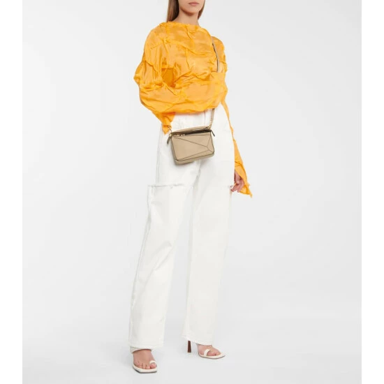 Loewe Puzzle Mini Leather Shoulder Bag 4 Loewe Puzzle Mini Leather Shoulder Bag - Image 4