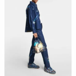 Loewe X Howl's Moving Castle Howl Hammock Small Leather Shoulder Bag -Loewe Shop unnamed file 67