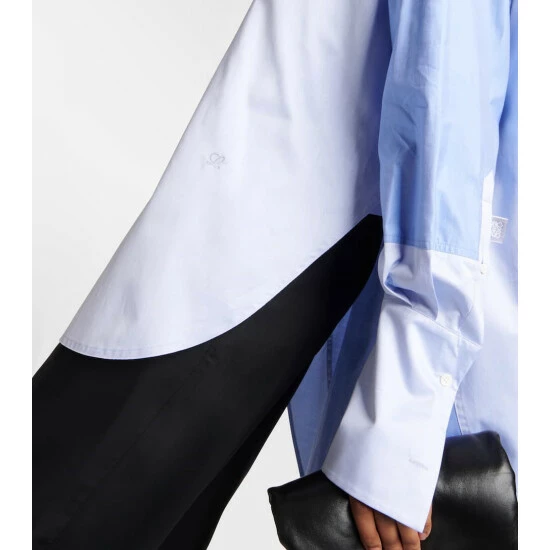 Loewe Colorblocked Cotton Shirt 4 Loewe Colorblocked Cotton Shirt - Image 4