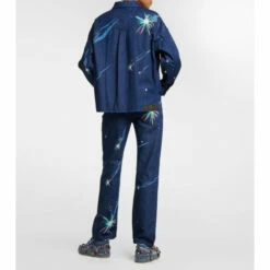 Loewe X Howl's Moving Castle Magical Sky Printed Denim Shirt Jacket 9 Loewe X Howl's Moving Castle Magical Sky Printed Denim Shirt Jacket -Loewe Shop unnamed file 7