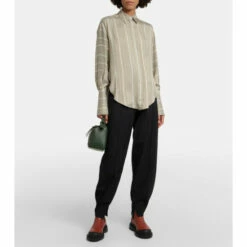 Loewe Striped Silk Shirt