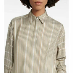 Loewe Striped Silk Shirt -Loewe Shop unnamed file 732