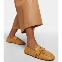 Loewe Gate Leather Loafers -Loewe Shop unnamed file 749