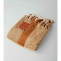Loewe Striped Mohair-blend Blanket -Loewe Shop unnamed file 765