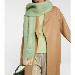 Loewe Anagram Wool-blend Scarf