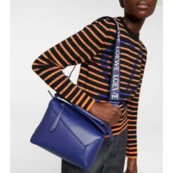 Loewe Puzzle Edge Small Leather Shoulder Bag